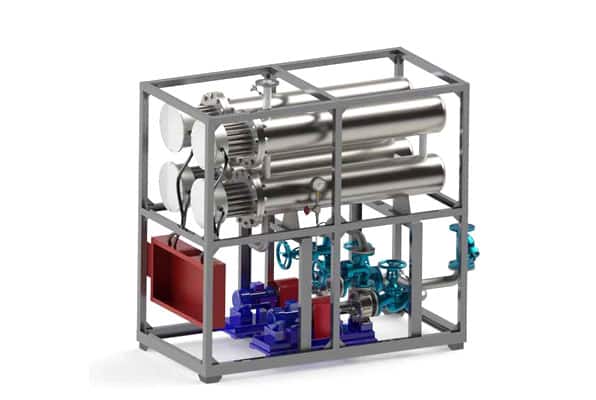 the thermal fluid circulation pump.
