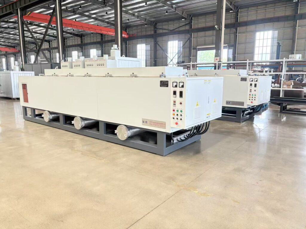 two customized cabinet cleaning furnaces